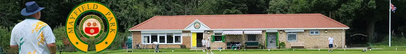 Mayfield park bowling club logo